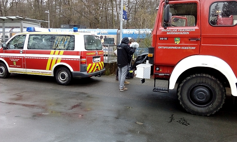 Dreharbeiten für RTL Aktuell 2