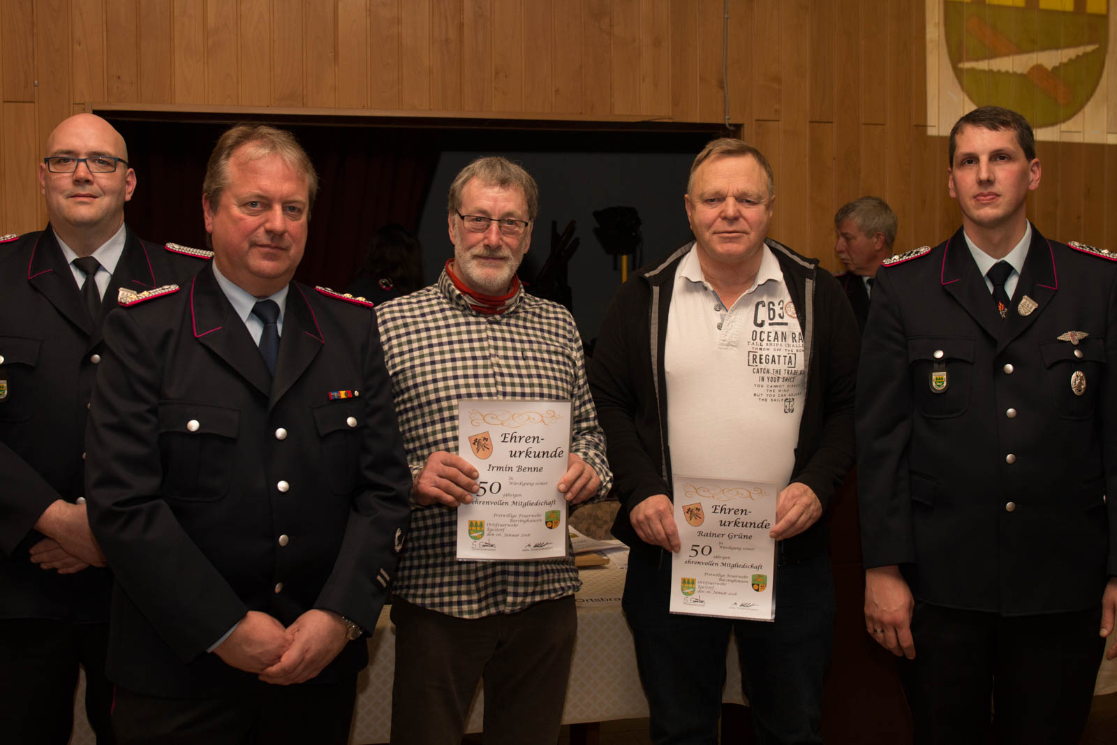 Ehrungen 50 Jahre Mitgliedschaft